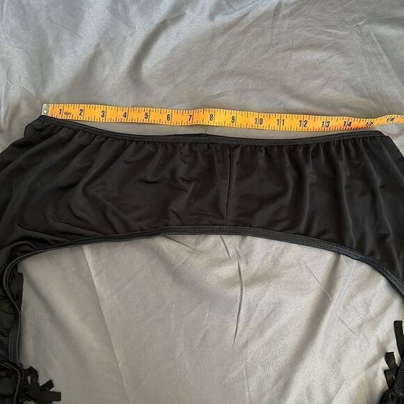 Garter lingerie fringe at legs plus size Sz-1X/2X - Picture 7 of 7